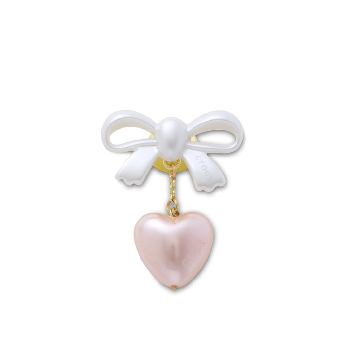 JIBBITZ™ BOW AND HEART DANGLE