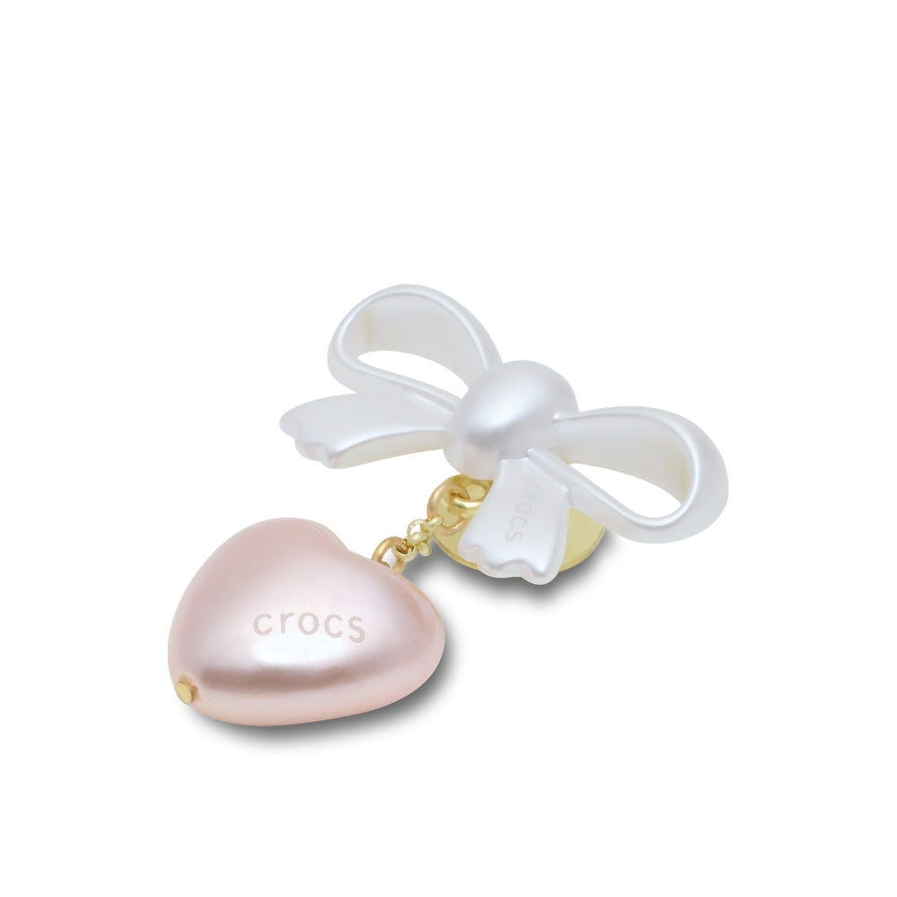 JIBBITZ™ BOW AND HEART DANGLE