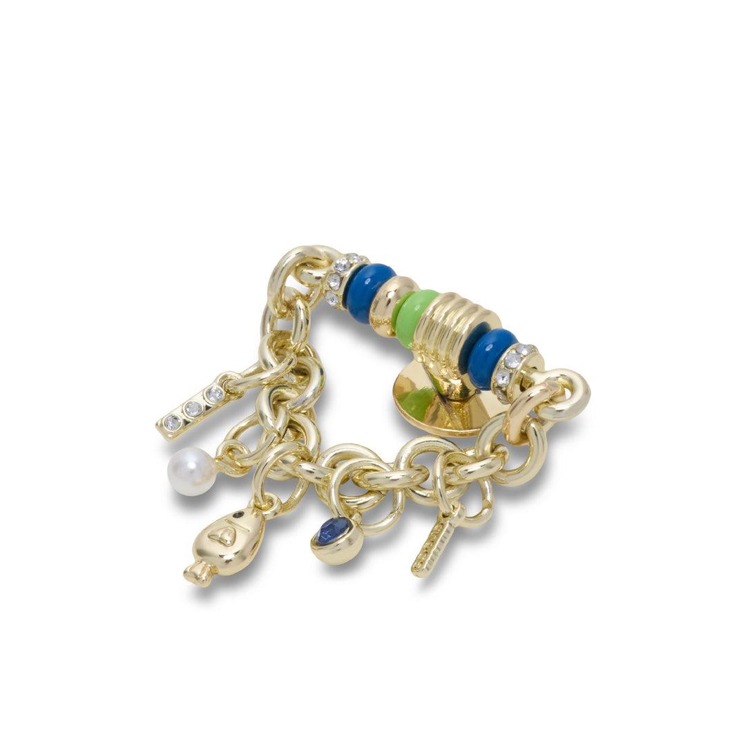 JIBBITZ™ BEAD AND FISH CHAIN LOOP