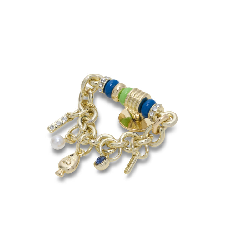 JIBBITZ™ BEAD AND FISH CHAIN LOOP