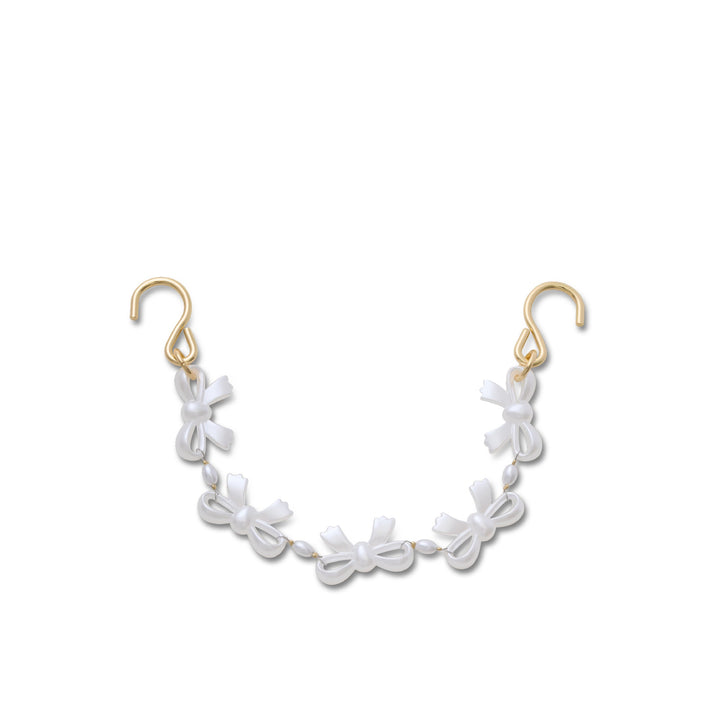 JIBBITZ™ PEARL BOW RIVET CHAIN
