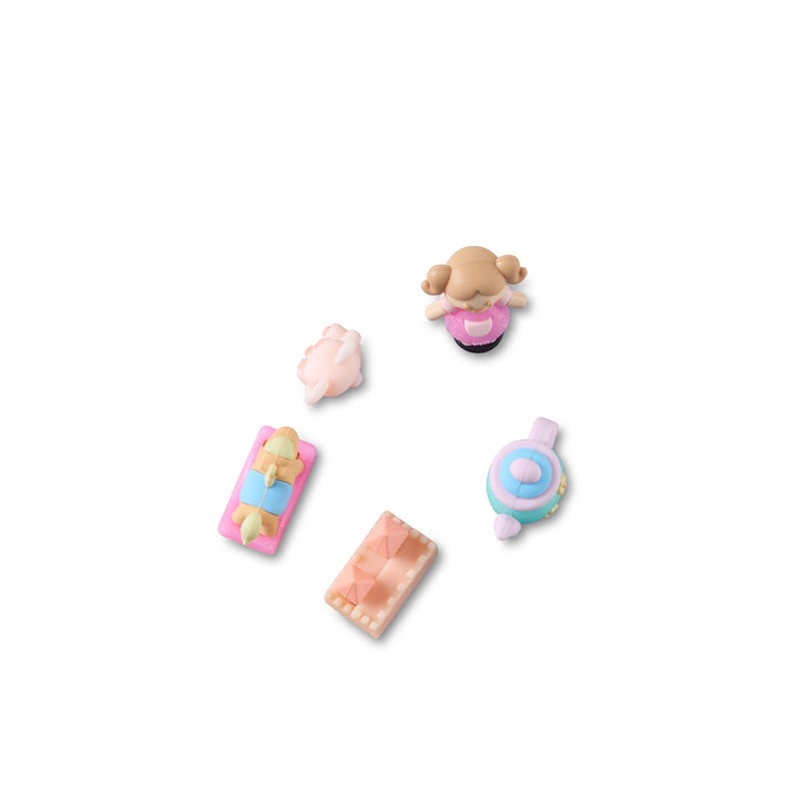 ตัวติดรองเท้า JIBBITZ™ DOLL TOYS 5 PACK