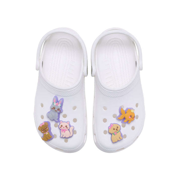 ตัวติดรองเท้า JIBBITZ™ LIGHTS UP PRINCESS PETS 5 PACK