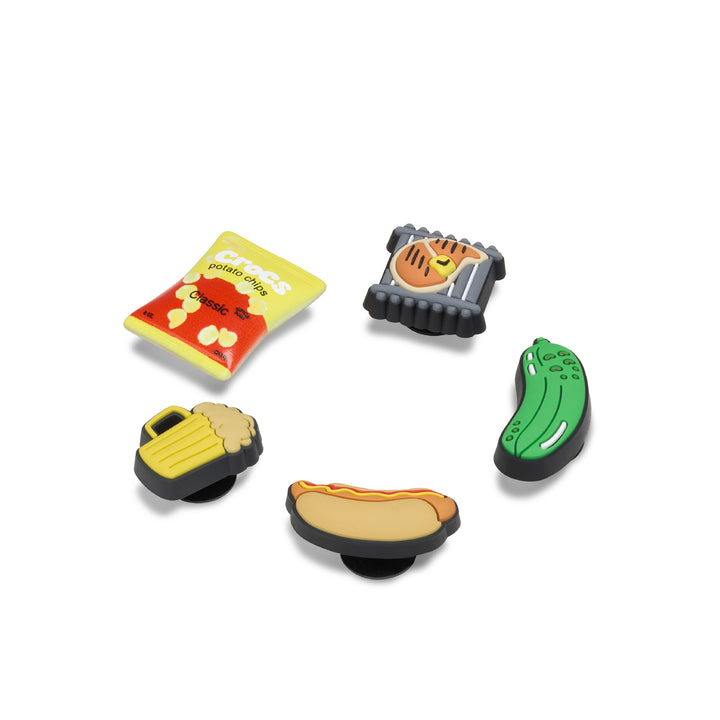 ตัวติดรองเท้า JIBBITZ™ BBQ AND BEER 5 PACK