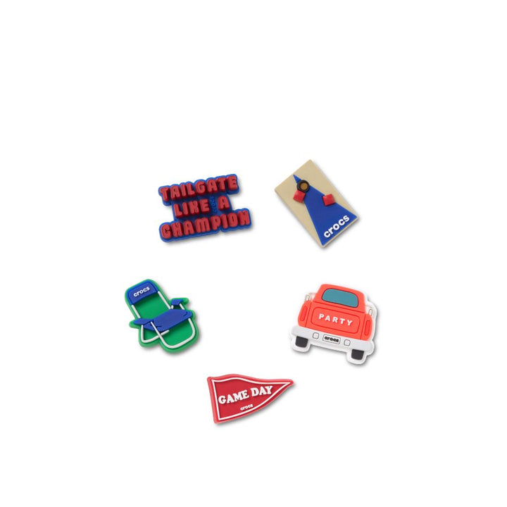 ตัวติดรองเท้า JIBBITZ™ TAILGATE PARTY 5 PACK