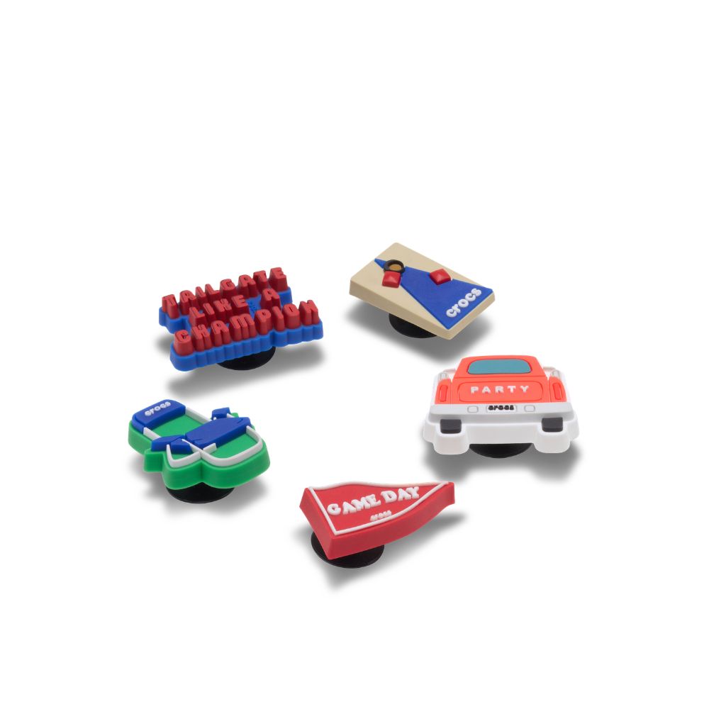 ตัวติดรองเท้า JIBBITZ™ TAILGATE PARTY 5 PACK