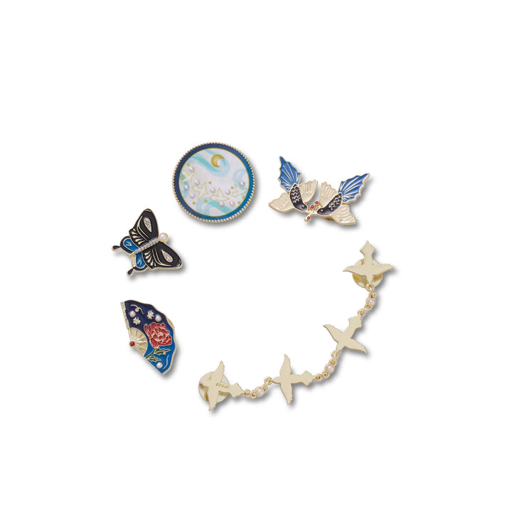 ตัวติดรองเท้า JIBBITZ™ ORIENTAL MAGPIE 5 PACK