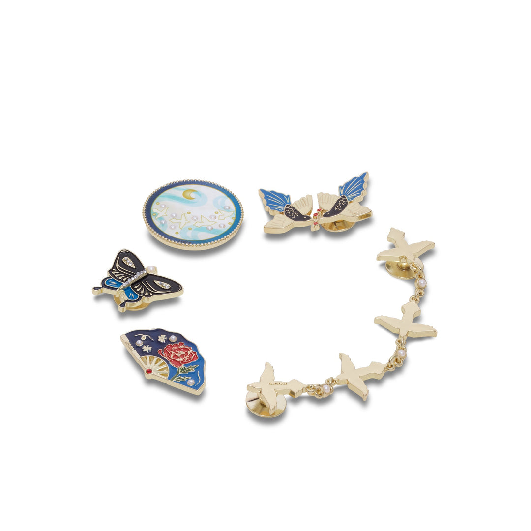 ตัวติดรองเท้า JIBBITZ™ ORIENTAL MAGPIE 5 PACK
