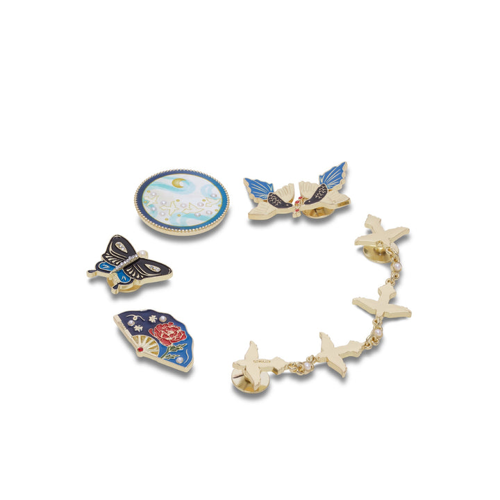 ตัวติดรองเท้า JIBBITZ™ ORIENTAL MAGPIE 5 PACK
