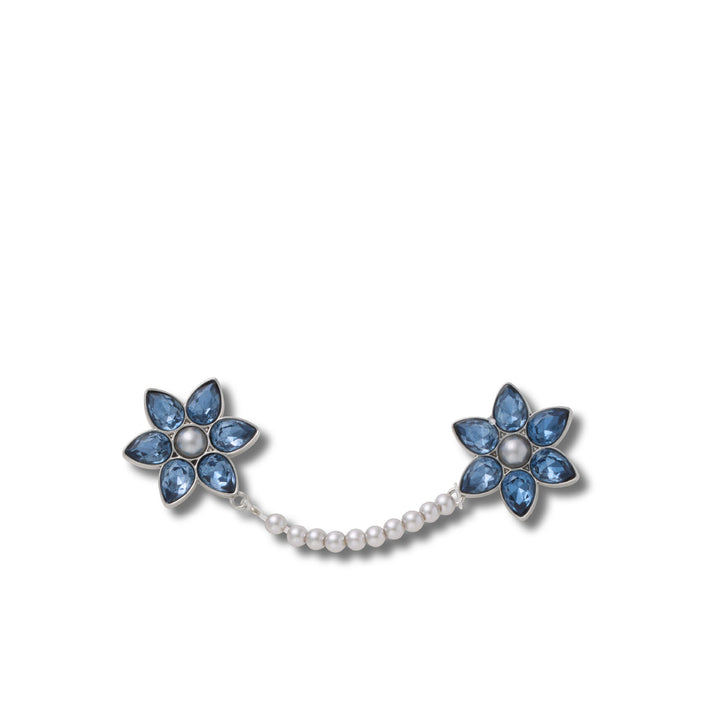 ตัวติดรองเท้า JIBBITZ™ GEM FLOWER AND PEARL CHAIN