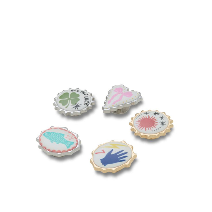 ตัวติดรองเท้า JIBBITZ™ ENAMEL ICONS 5 PACK