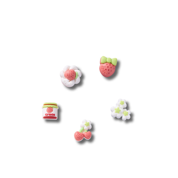 ตัวติดรองเท้า JIBBITZ™ TINY STRAWBERRIES 5 PACK