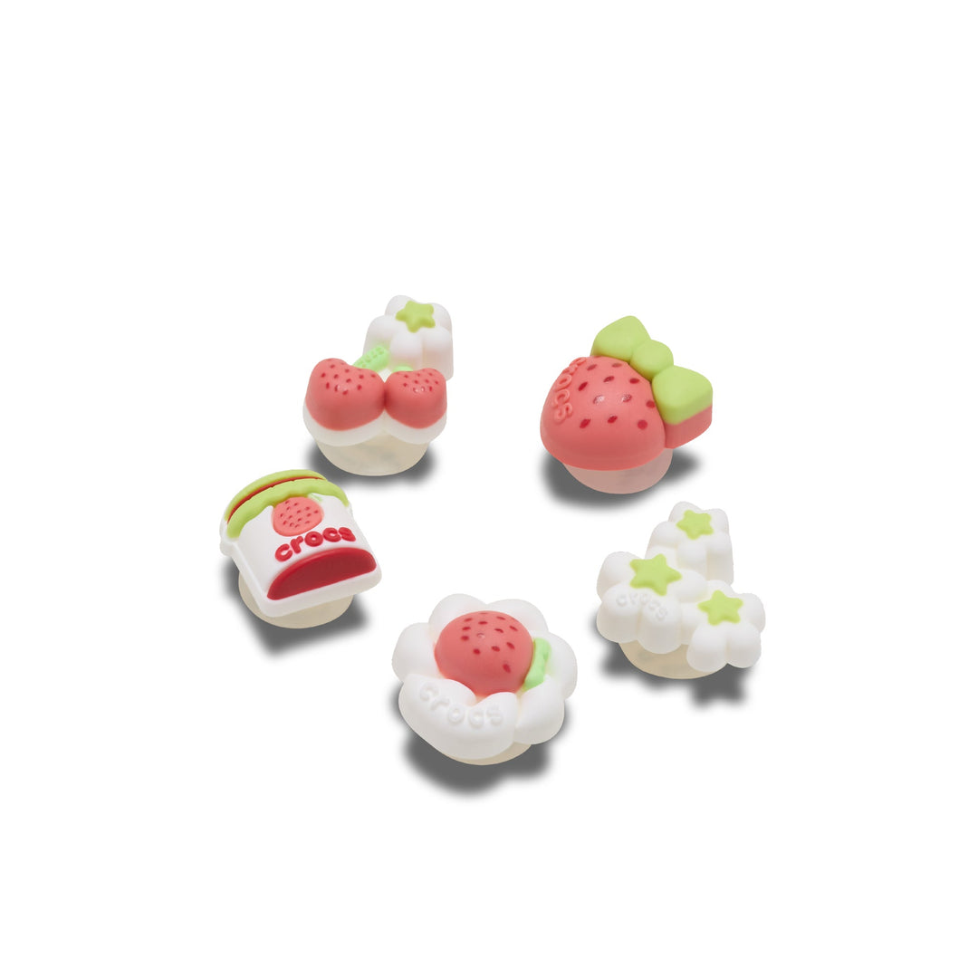 ตัวติดรองเท้า JIBBITZ™ TINY STRAWBERRIES 5 PACK
