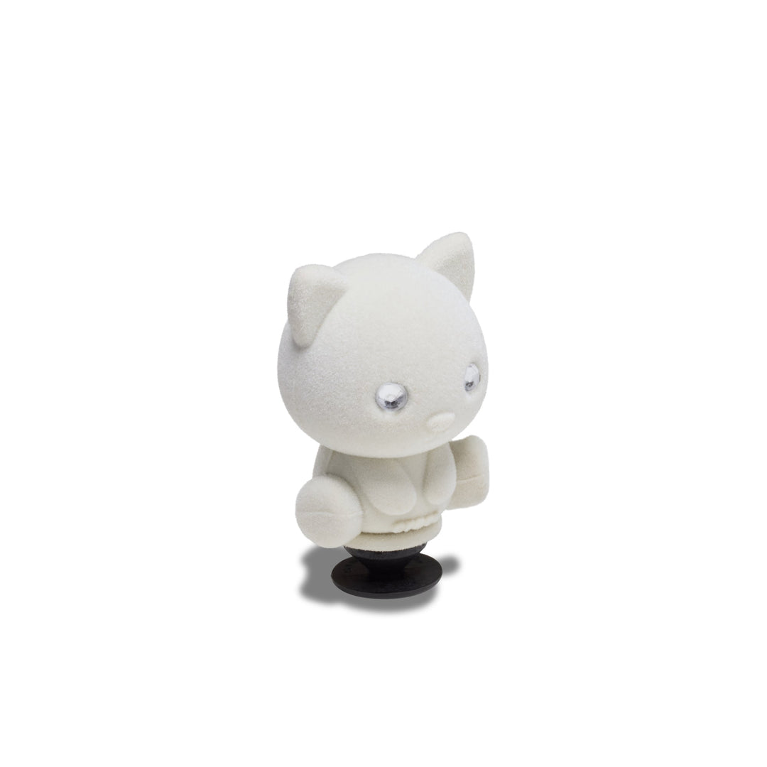 ตัวติดรองเท้า JIBBITZ™ RHINESTONE FLOCKED CAT