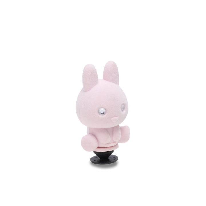ตัวติดรองเท้า JIBBITZ™ RHINESTONE FLOCKED BUNNY