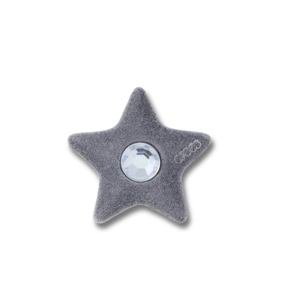 ตัวติดรองเท้า JIBBITZ™ RHINESTONE FLOCKED STAR