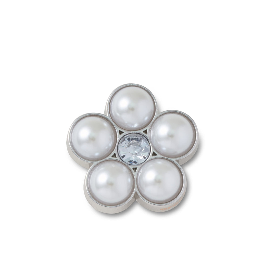 ตัวติดรองเท้า JIBBITZ™ CELESTIAL PEARL 5 PETAL FLOWER