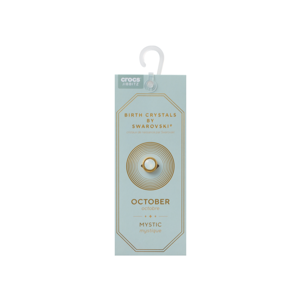 ตัวติดรองเท้า JIBBITZ™ OCTOBER BIRTHSTONES WITH SWAROVSKI® CRYSTALS