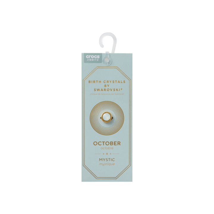 ตัวติดรองเท้า JIBBITZ™ OCTOBER BIRTHSTONES WITH SWAROVSKI® CRYSTALS
