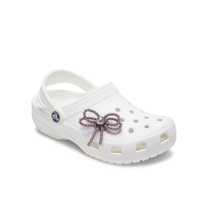 ตัวติดรองเท้า JIBBITZ™ CELESTIAL GREY PEARL BOW