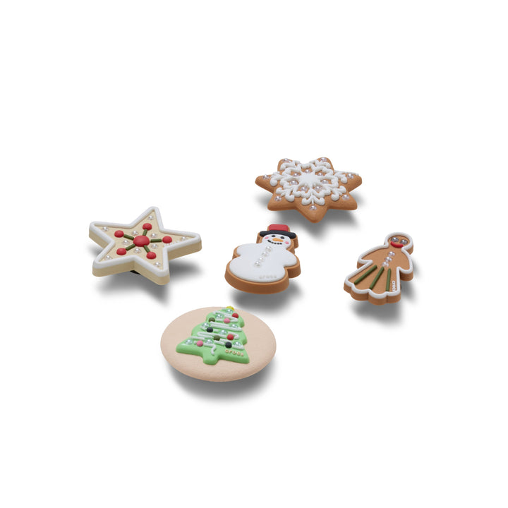 ตัวติดรองเท้า JIBBITZ™ REALISTIC HOLIDAY SGR COOKIES 5 PACK