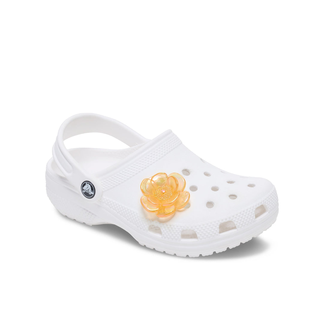 ตัวติดรองเท้า JIBBITZ™ ORANGE IRIDESCENT FLOWER