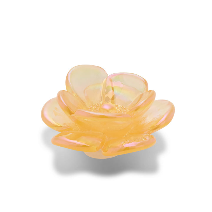 ตัวติดรองเท้า JIBBITZ™ ORANGE IRIDESCENT FLOWER