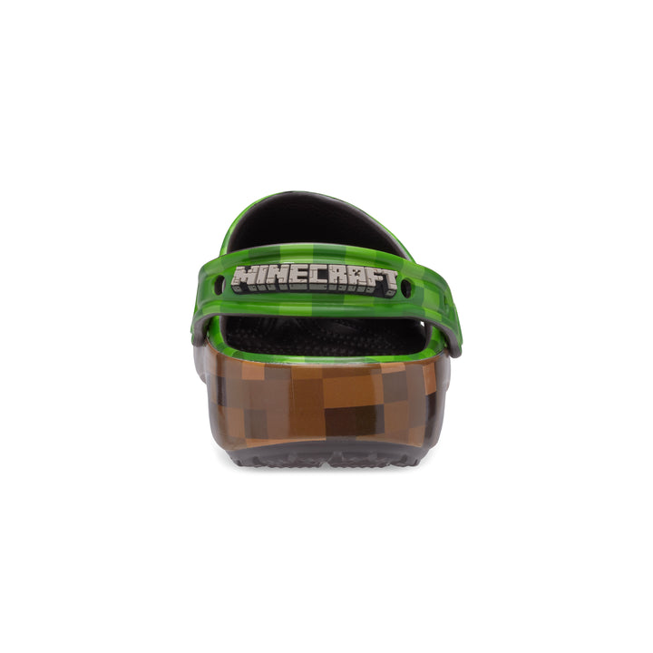 รองเท้าลำลองเด็ก MINECRAFT GREEN CLASSIC CLOG