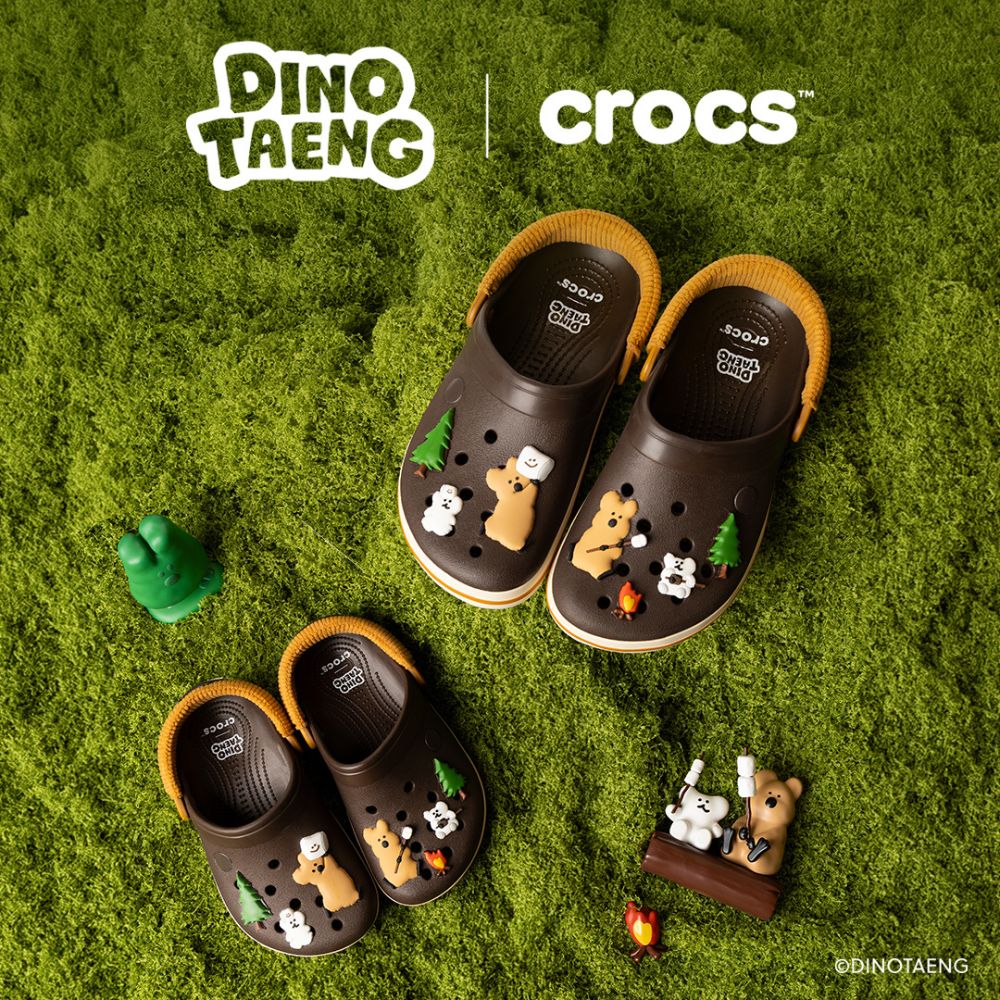 รองเท้าลำลองผู้ใหญ่ DINOTAENG CROCBAND™ CLOG