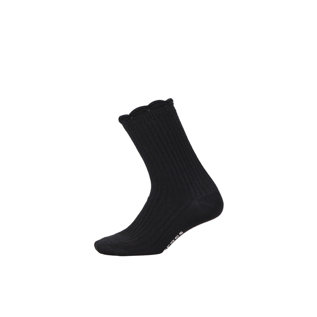 ถุงเท้า WINTER WEIGHT SWEATER KNIT SCALLOP CREW SOCKS 2 PACK