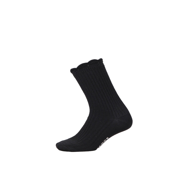 ถุงเท้า WINTER WEIGHT SWEATER KNIT SCALLOP CREW SOCKS 2 PACK