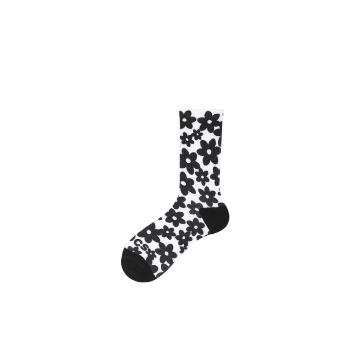 ถุงเท้า SIMPLE FLOWER PRINT CREW SOCKS