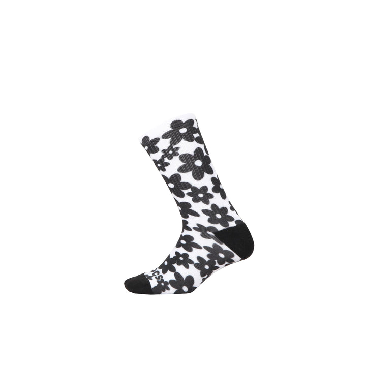 ถุงเท้า SIMPLE FLOWER PRINT CREW SOCKS