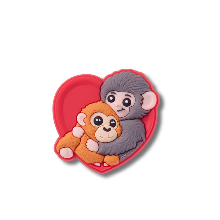 ตัวติดรองเท้า JIBBITZ™ MONKEY LOVE