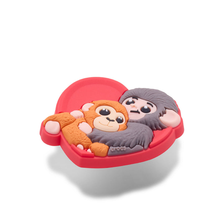 ตัวติดรองเท้า JIBBITZ™ MONKEY LOVE