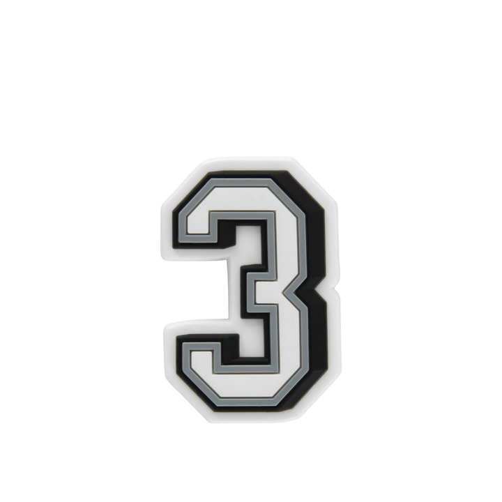 ตัวติดรองเท้า JIBBITZ™ JIBBITZ B&W NUMBER 3