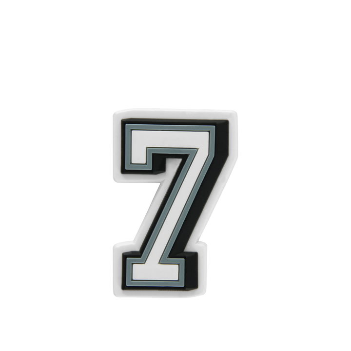 ตัวติดรองเท้า JIBBITZ™ JIBBITZ B&W NUMBER 7
