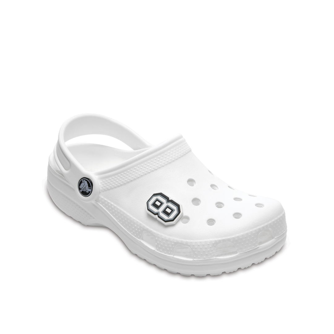 ตัวติดรองเท้า JIBBITZ™ JIBBITZ B&W NUMBER 8
