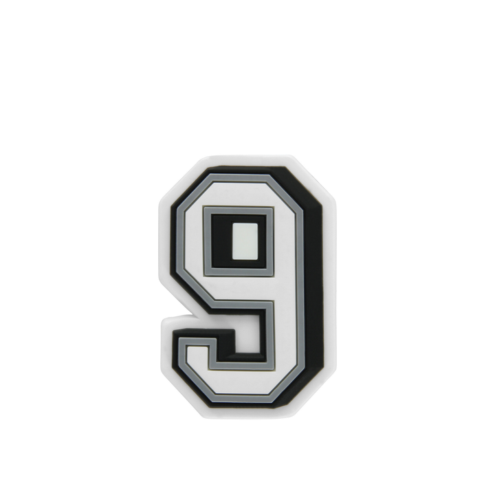 ตัวติดรองเท้า JIBBITZ™ JIBBITZ B&W NUMBER 9