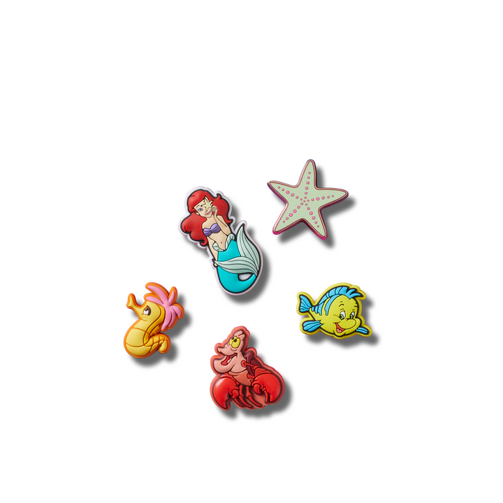 ตัวติดรองเท้า JIBBITZ™PRINCESS ARIEL 5 PACK