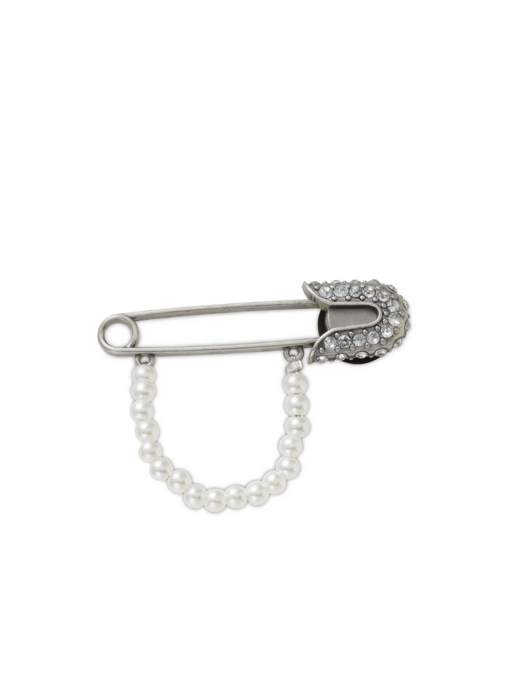 ตัวติดรองเท้า JIBBITZ™PEARL CHAIN SAFETY PIN