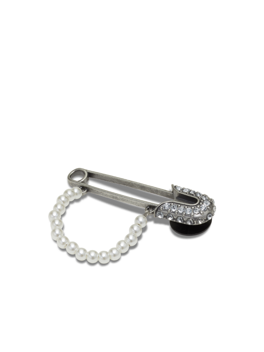 ตัวติดรองเท้า JIBBITZ™PEARL CHAIN SAFETY PIN